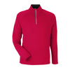 Core 365 Origin Performance Pique Quarter-Zip - Red/ Carbon