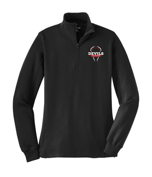 Devils Lacrosse - Sport-Tek® Women's 1/4-Zip Sweatshirt