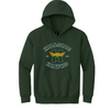 Hillside Hawks Hoodie - Forest Green