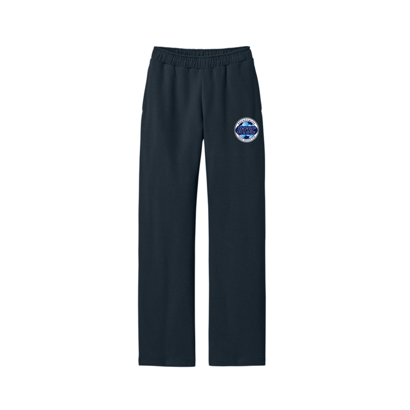 BTSC Adult Fleece Open Bottom Sweatpants