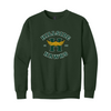 Hillside Hawks Crewneck Sweatshirt - Forest Green