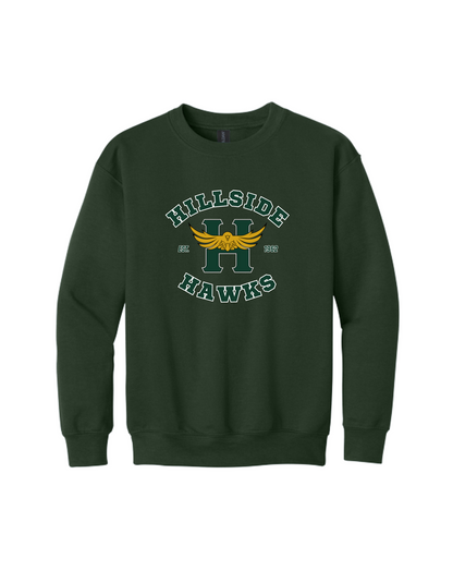 Hillside Hawks Crewneck Sweatshirt