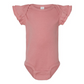 Rabbit Skins Infant Flutter Sleeve Bodysuit