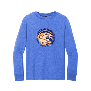 Delaware Township Wildcats Triblend Long Sleeve Tee