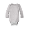 Rabbit Skins Infant Long Sleeve Jersey Bodysuit - Heather