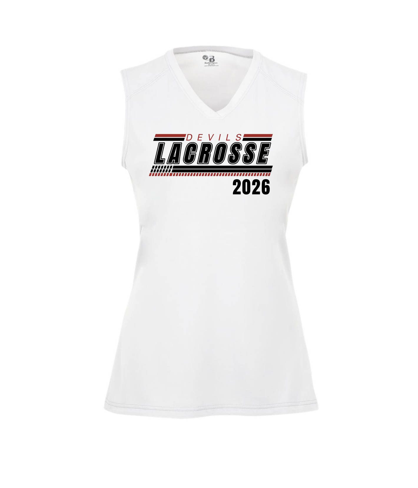 Devils Lacrosse - Badger Women's/Girls B-Core Sleeveless Sleeveless Shooter Shirt