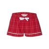 Boxercraft - Women's Flannel Shorts - Crimson Field Day