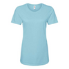 Fruit of the Loom Women's ICONIC™ T-Shirt - Aqua Velvet Heather