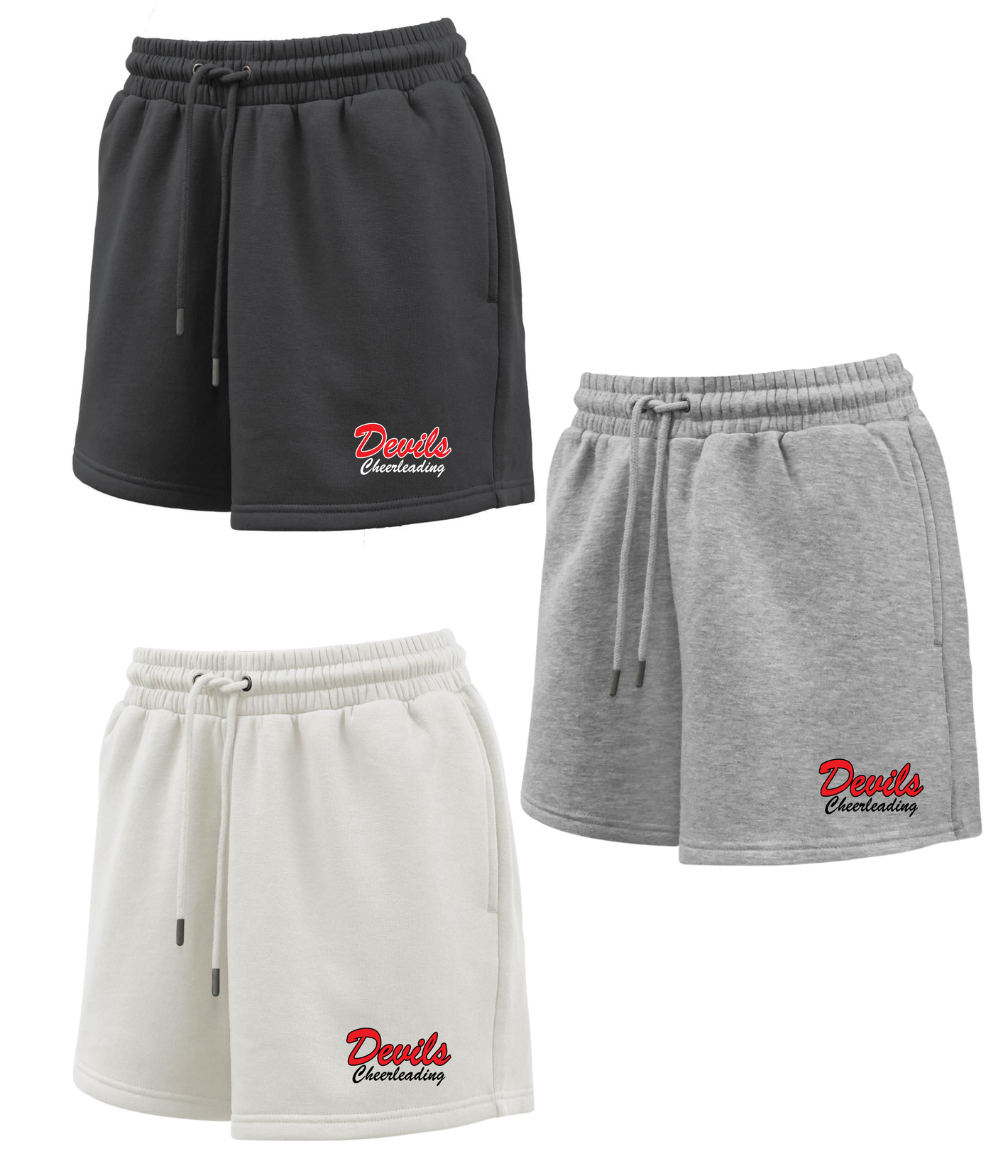 Devils Cheer - Womens Pennant Fleece Short