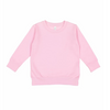 Rabbit Skins Toddler Crewneck Sweatshirt - Pink