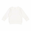 Rabbit Skins Toddler Crewneck Sweatshirt - White