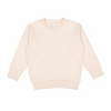 Rabbit Skins Toddler Crewneck Sweatshirt - Natural Heather