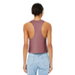 Bella + Canvas Women's Racerback Cropped Tank Top