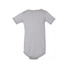 Bella + Canvas Infant Triblend Short-Sleeve Onesie - Heather Grey