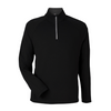 Core 365 Origin Performance Pique Quarter-Zip - Black/ Carbon