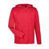 Team 365 Zone Performance T-Shirt Hoodie - Red