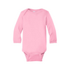 Rabbit Skins Infant Long Sleeve Jersey Bodysuit - Pink