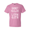 Keep Calm & Love Cats - Pink