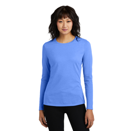 District® Women’s Perfect Blend® CVC Long Sleeve Tee