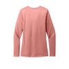 District® Women’s Perfect Blend® CVC Long Sleeve Tee - Blush Frost