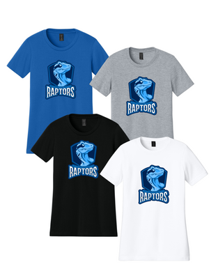 RTJBL 8U Raptors Ladies SoftStyle Tee