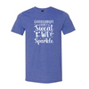 Cheerleaders Don's Sweat We Sparkle - Royal Heather