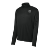 Juniper Square_Sonic Heather Performance Quarter-Zip Pullover - Black Heather