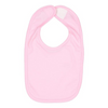 Rabbit Skins Infant Premium Jersey Bib - Pink