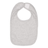 Rabbit Skins Infant Premium Jersey Bib - Heather