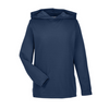 Team 365 Zone Youth Performance T-Shirt Hoodie - Navy