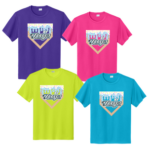 Cooperstown Jays IceCream Drip Performance Tee