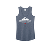 MV Baseball Womens Triblend Racerback Tank - Blue