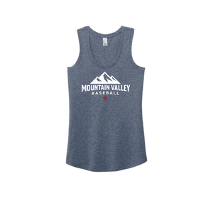 MV Baseball Womens Triblend Racerback Tank
