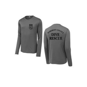 Somerset County Dive Rescue Long Sleeve Performance Tee