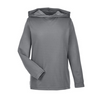 Team 365 Zone Youth Performance T-Shirt Hoodie - Graphite