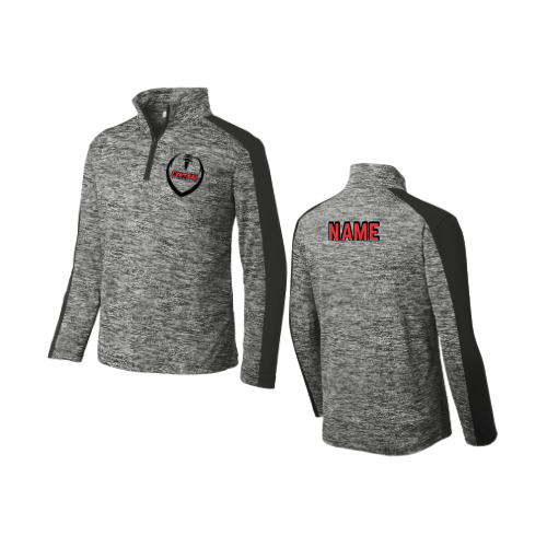Central Girls Flag Football Performance 1/4 Zip Pullover