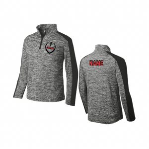 Central Girls Flag Football Performance 1/4 Zip Pullover