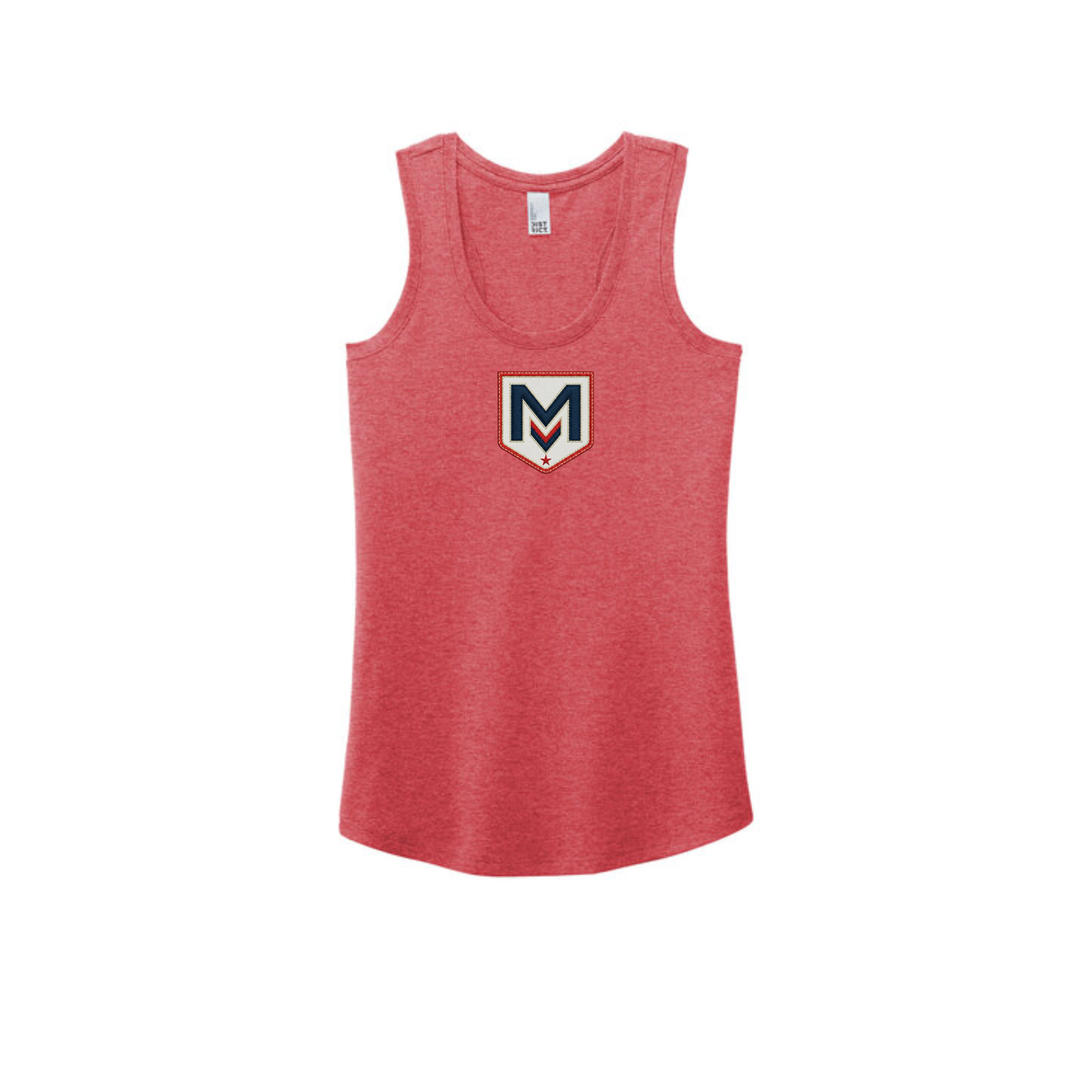 MV Baseball Womens Triblend Racerback Tank