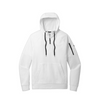 Nike Therma-FIT Pocket 1/4-Zip Fleece Hoodie - White