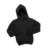 Hanes® - Youth EcoSmart® Pullover Hooded Sweatshirt - Black