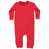 Rabbit Skins Infant Fleece One-Piece Bodysuit - Red