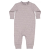 Rabbit Skins Infant Fleece One-Piece Bodysuit - Heather