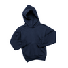 Hanes® - Youth EcoSmart® Pullover Hooded Sweatshirt - Navy