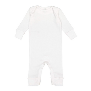 Rabbit Skins Infant Long Legged Baby Rib Bodysuit