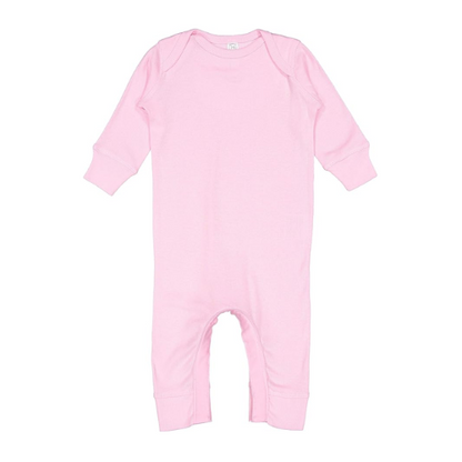 Rabbit Skins Infant Long Legged Baby Rib Bodysuit