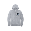 RT Rattlers Full Zip Hoodie - Light Heather Grey