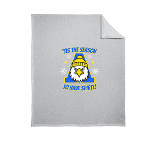 Adamsville Eagles Winter Fleece Sweatshirt Blanket