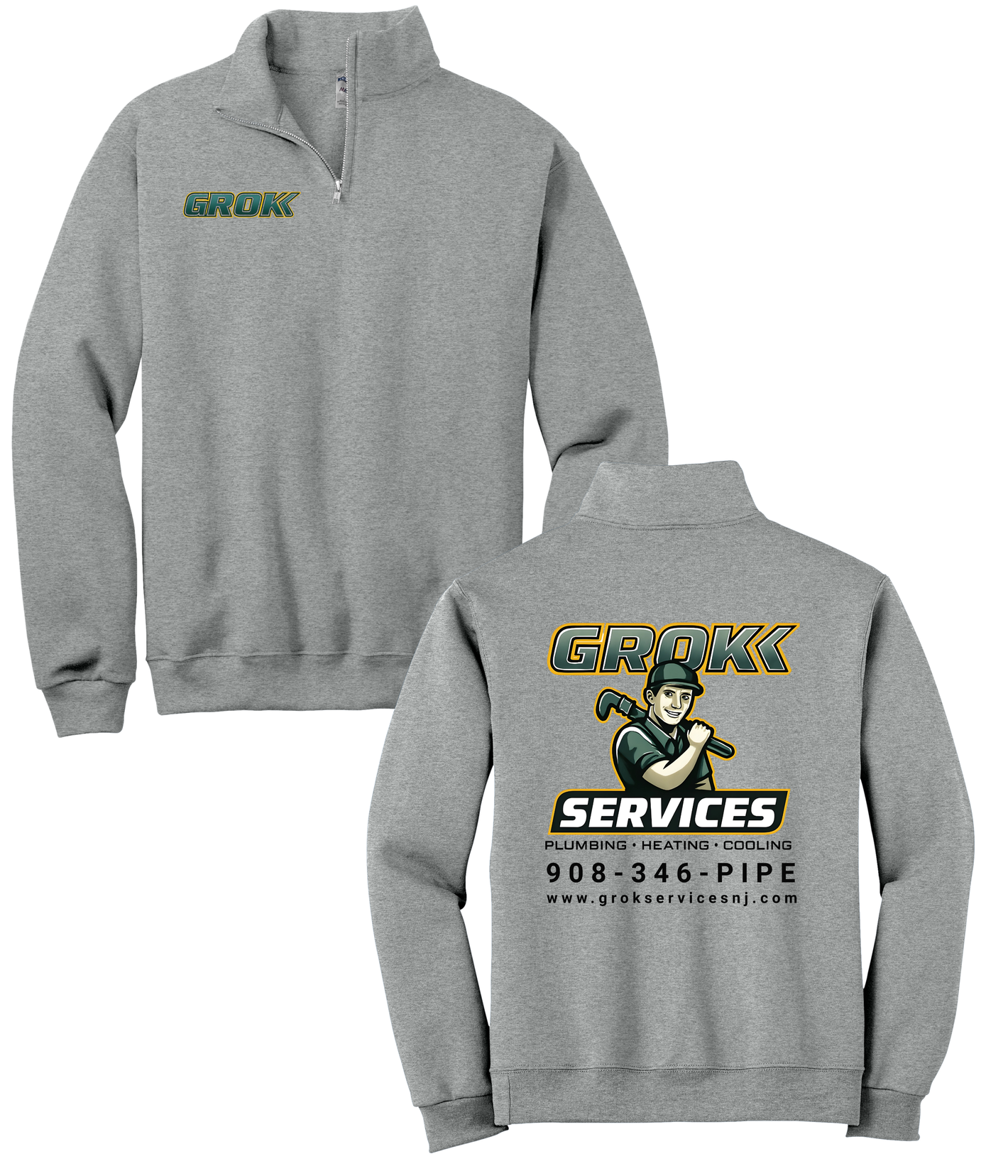 GROK 1/4 Zip SweatShirt