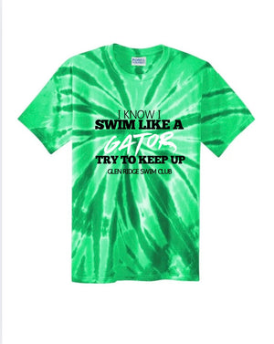 Glen Ridge Gators Tie Dye Shirt