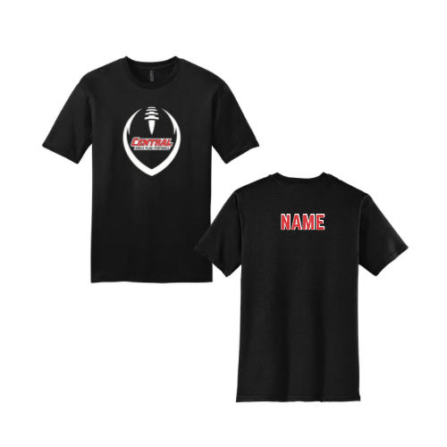 Central Girls Flag Football Tshirt